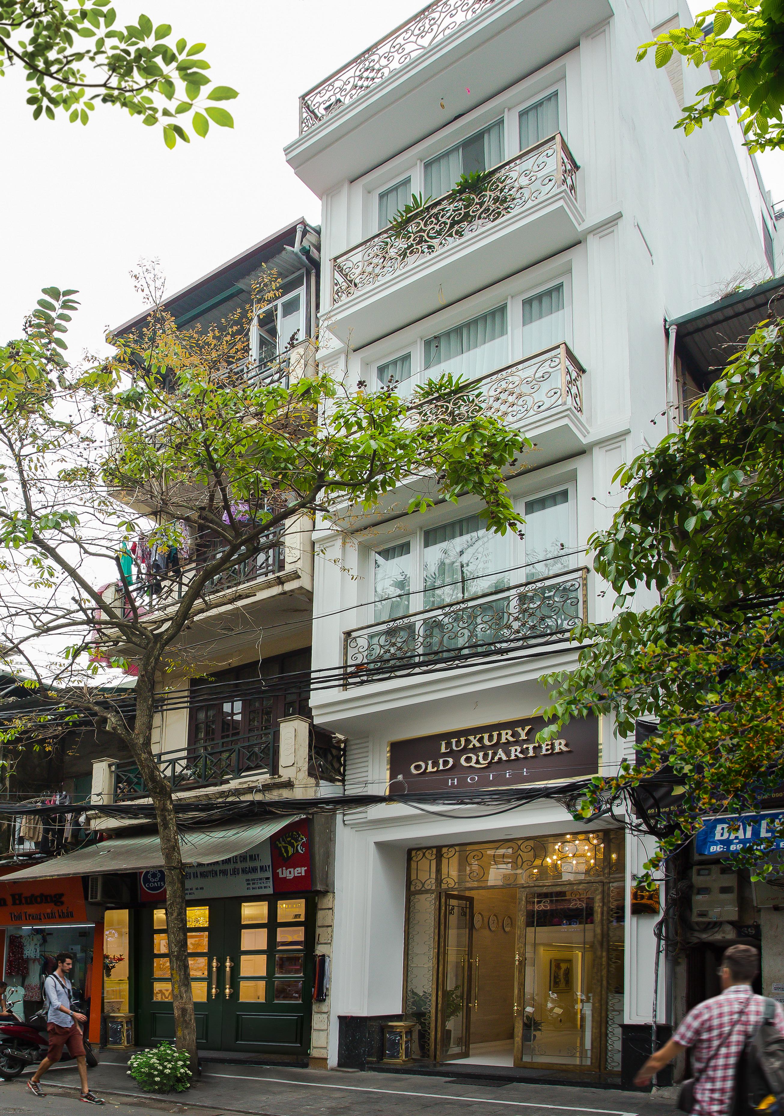 Luxury Old Quarter Hotel & Gym Hanoi Kültér fotó